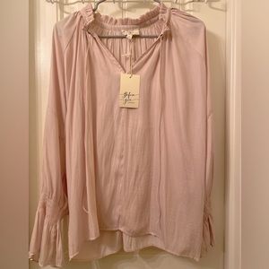 Elegant Bell Sleeve Blouse